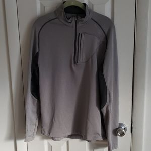Mens Saucony Quater zip running pull over